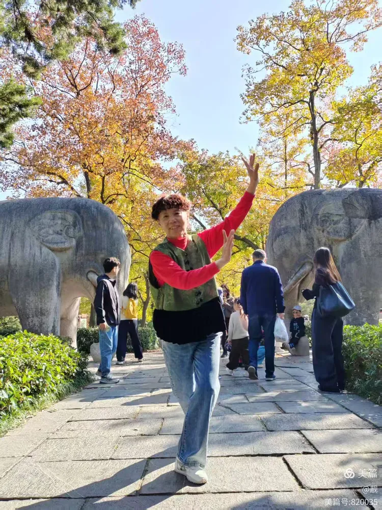 秋游钟山风景名胜区